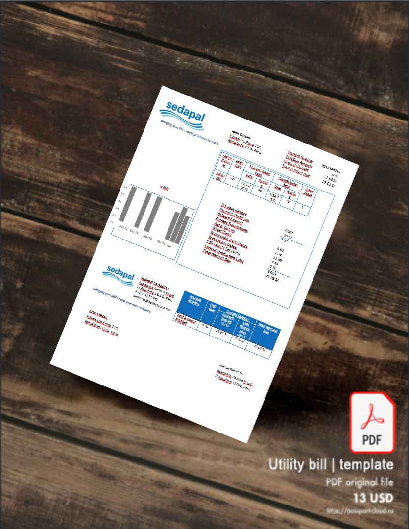 Utility bill | Albanian Power | Albania